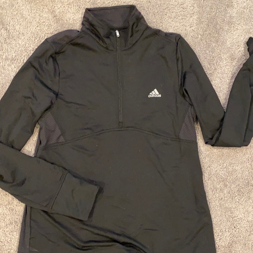 adidas quarter zip long sleeve